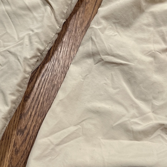 Supreme Nylon Ankle Zip Logo Warmup Training Pants Light Beige Tan Mens Medium - Picture 8 of 13